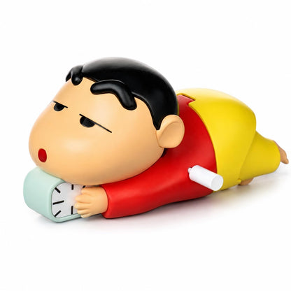 Cute Shinchan Crawling Toy for Toddlers | Key Operated Wind-Up Moving Baby Toy | Cartoon Action Figure Crawling Toy | Fun Interactive Kids | Birthday Gift for Boys Girls