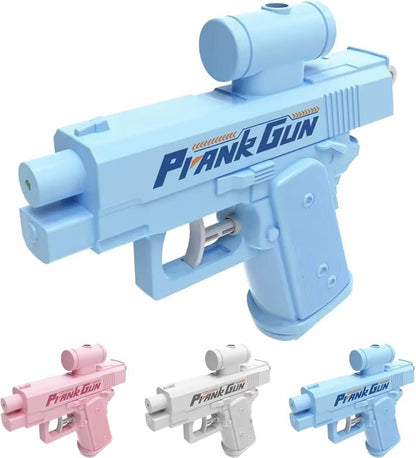 Prank Water Gun Toy with Dual Spray Nozzle Design - Funny Squirt Gun Gag Toy for Kids & Adults, Compact Handheld Water Sprayer for Parties, School, Office, Backyard and Outdoor Play