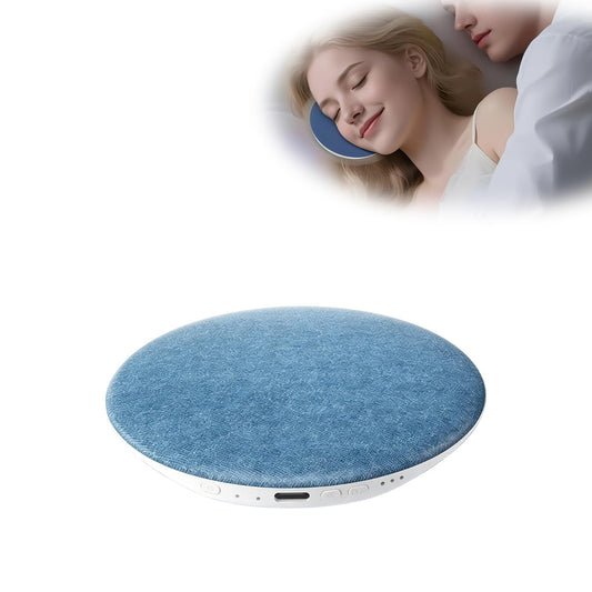 Pillow Speakers for Sleeping, White Noise, Ultra-Slim for Side Sleepers | 45g Lightweight, Linen Fabric, 300mAh Battery with Bluetooth 6.0, 3-Speed Timer