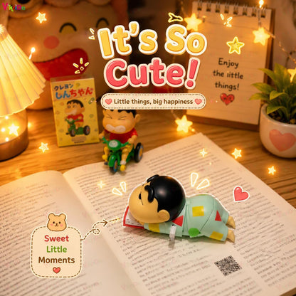 Cute Shinchan Crawling Toy for Toddlers | Key Operated Wind-Up Moving Baby Toy | Cartoon Action Figure Crawling Toy | Fun Interactive Kids | Birthday Gift for Boys Girls