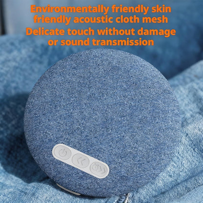 Pillow Speakers for Sleeping, White Noise, Ultra-Slim for Side Sleepers | 45g Lightweight, Linen Fabric, 300mAh Battery with Bluetooth 6.0, 3-Speed Timer